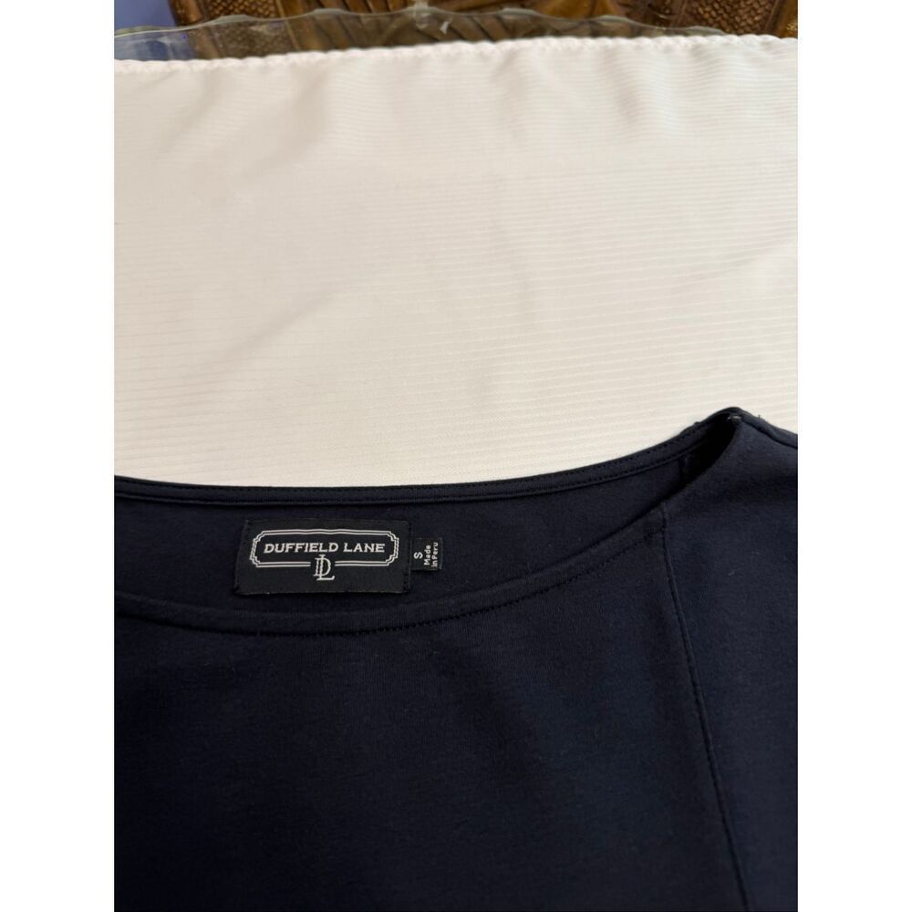 Duffield Lane Women’s Navy Blue White Dress Size Small - Picture 3 of 7